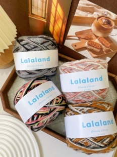 miu系复古手混线diy手工包围巾帽子手套毛衣外套棒针编织毛线