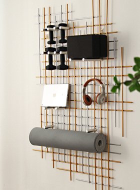 健身房运动健身器材收纳架瑜伽垫