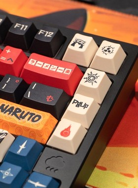 火影主题键帽适配wooting迈从Ace68 EZ63前行者X87魔导士ATKRS6