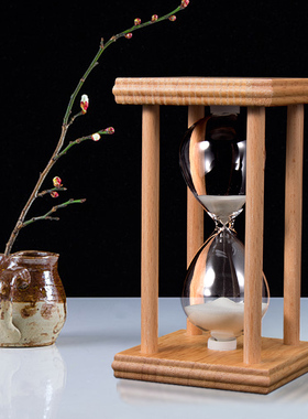 沙漏计时器儿童时间5/o10/30/60分钟精致家居创意工艺品办公室摆