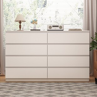 现代简约五斗柜卧室置物八斗柜客厅抽屉储物柜意式床尾收纳边柜橱