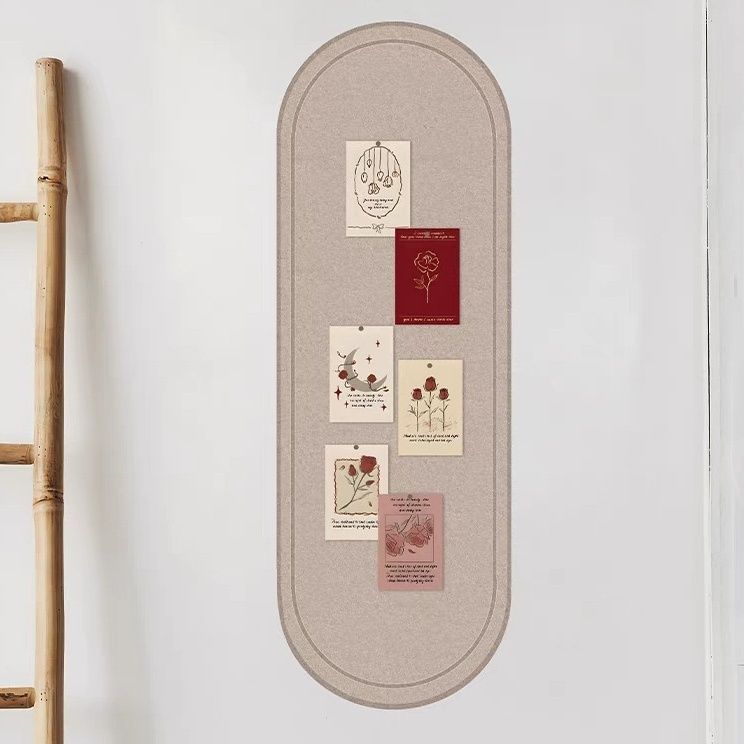 玄关环保毛毡板照片墙创意卧室客厅留言板免打孔自粘展示板主题墙