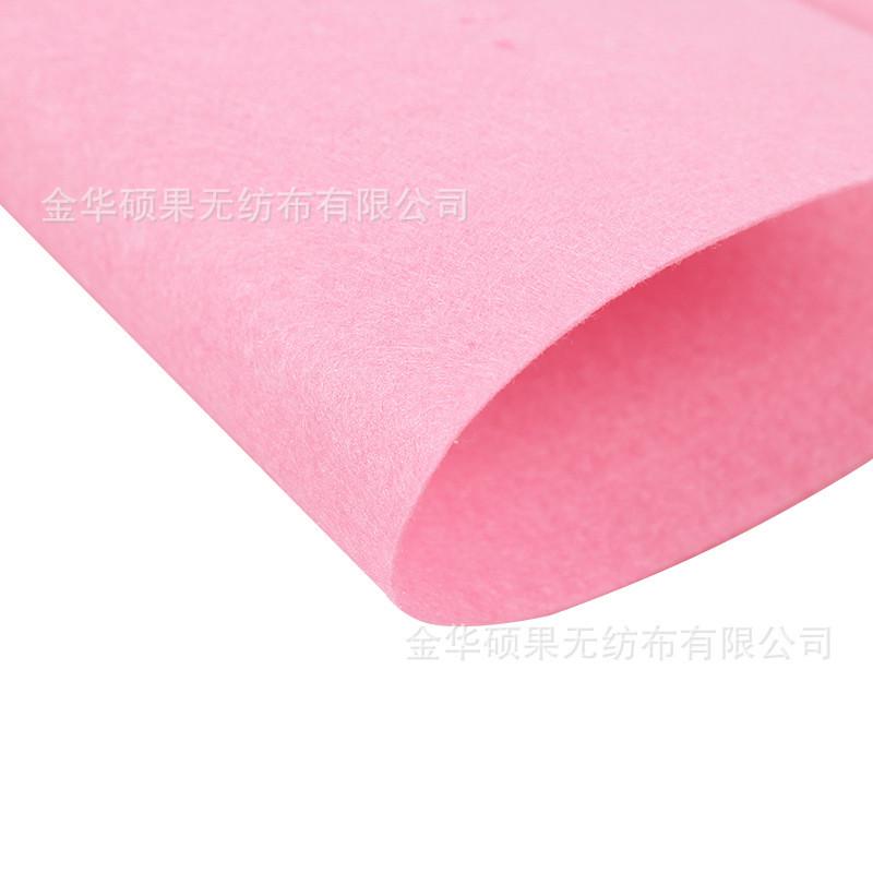 厂家供应1mm彩色毛毡布儿童制作材料戟绒布不织布