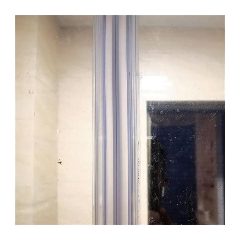 玻璃门密封条无框窗缝封边浴室U型磁吸防风撞淋浴房密封条挡水.