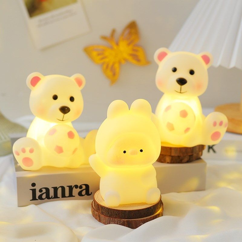 小猪小夜灯女生儿童卧室床头睡眠氛围灯婴儿喂奶伴睡生日礼物网红,家装灯饰光源,小夜灯,淘宝优惠券,粉丝福利购,淘宝优惠卷