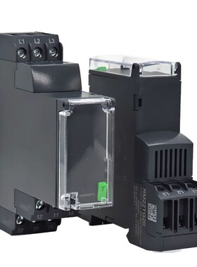 全新施耐德款相序继电器RM22TG20缺相过欠压保护器RM22TR33