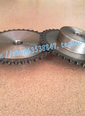 链轮 4分40齿(08B40T) 齿台轮 适用4分链条 节距12.7 08B链轮