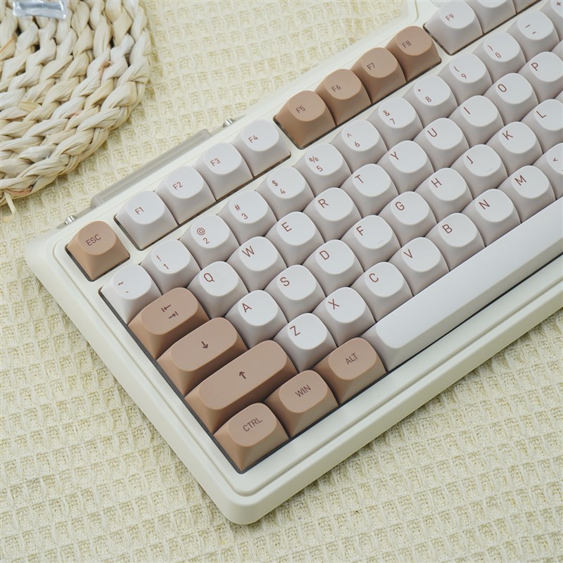 酷宝工作室主题键帽pbt全套热升华MA高度机P械键盘用提拉米苏键帽