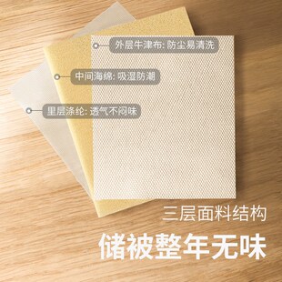 懒角落被子收纳袋过季衣物羽绒服压缩整理防尘防潮被褥专用储物袋