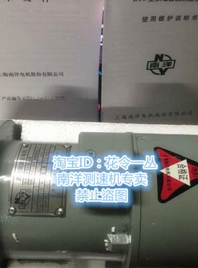 ZYS-6A  110V,22W,3000r/min,上海南洋电机厂