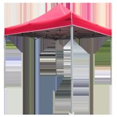 地摊帐篷加粗广告四脚户外折叠摆摊D活动印字促销 遮阳停车雨棚大