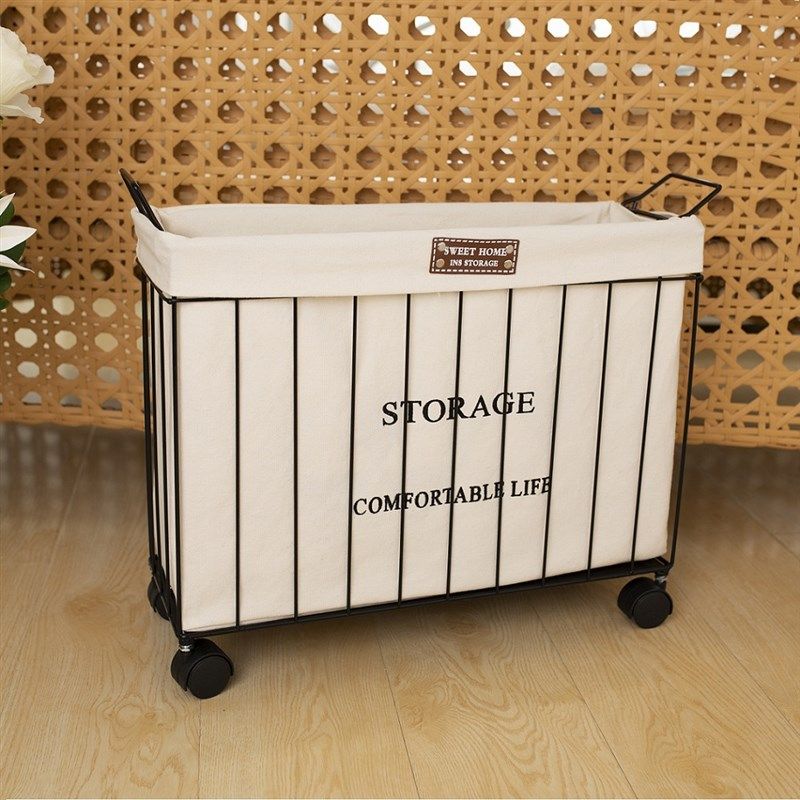 瑜伽垫收纳筐带轮夹缝健身器置物C架羽毛球拍收纳桶泡沫轴家用篮,收纳整理,运动器材收纳用具,淘宝优惠券,粉丝福利购,淘宝优惠卷