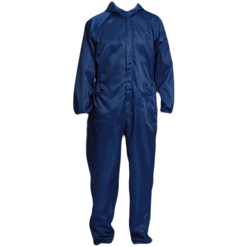 不粘灰透气一体防尘服连体衣男防工业粉尘打磨全身防W护静电工作