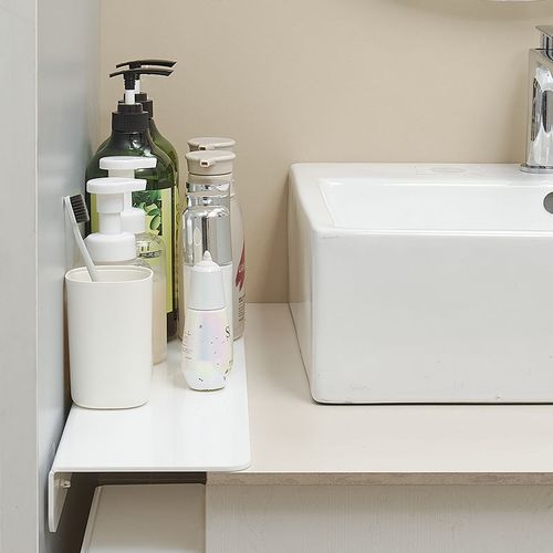 桌面延长板厨房台面板夹缝板墙上免打孔收纳架置物架窄.缝挡板延