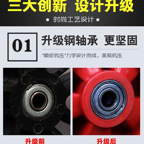 手拉车折叠轻便小推车小拉车家用B行李拉货拖车爬楼拉杆车购物买