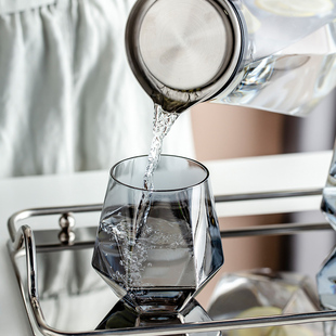 冷水壶玻璃水杯带托盘客s厅创意水壶杯子茶具家用凉水壶水具套装