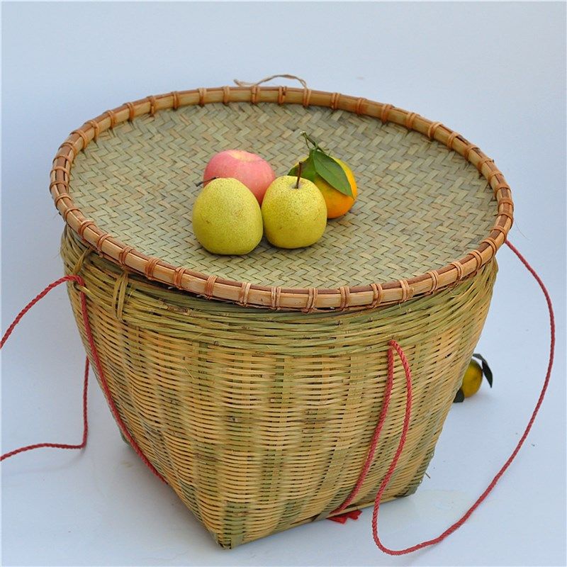 大号藤编竹编箩筐收纳篮 t水果篮糖果篓洗衣物筐 种植泥土盆垃圾,收纳整理,其他收纳篮,淘宝优惠券,粉丝福利购,淘宝优惠卷