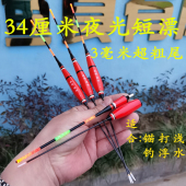 大物巨物青草鱼超大浮力电子漂夜B光漂短漂打浮浅水超亮不刺眼浮