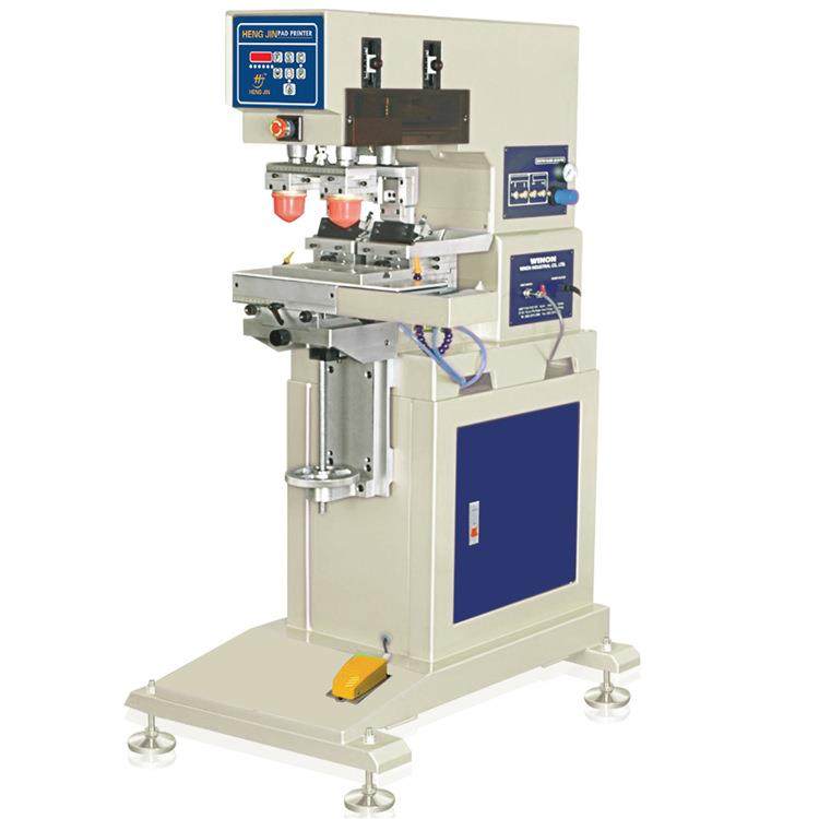 东莞虎门移印机 加大油盆双色移印机 电脑键盘数字移印机