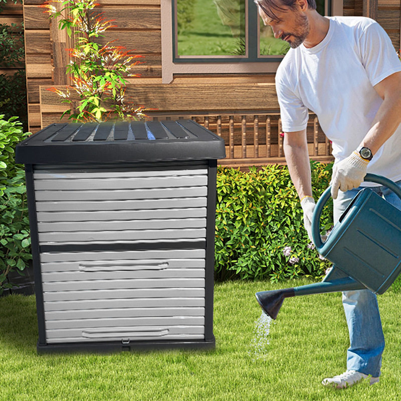 跨境塑料户外折叠收纳柜庭院花园大型工具箱水池边甲板整理收纳箱,收纳整理,收纳柜,淘宝优惠券,粉丝福利购,淘宝优惠卷