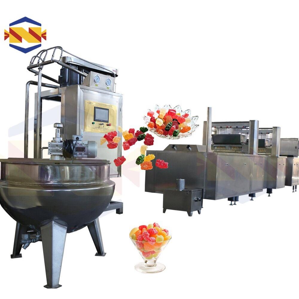 SE-774E-450法式水果橡皮糖自动浇注生产线 糖果机浇注成型设备