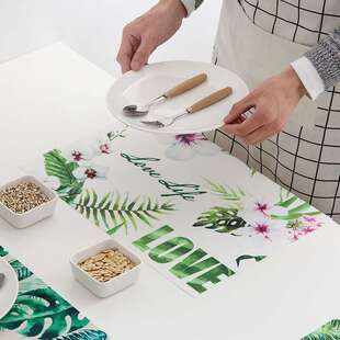 隔热垫餐垫家用餐桌垫垫子创意长方形西餐垫碗垫盘子垫
