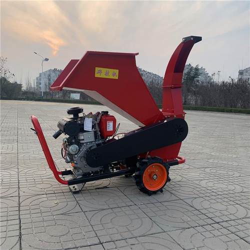 碎枝机粉碎机打碎破碎机果园果树木枝条树叶碎枝机 农用碎枝机