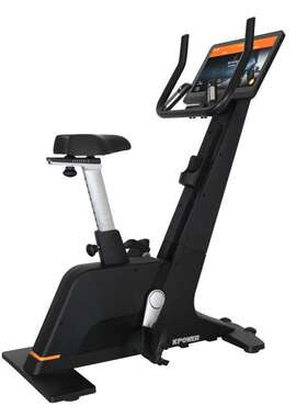 康乐佳K9005P高端商用智能触控大屏酒店健身房电磁控立式健身车