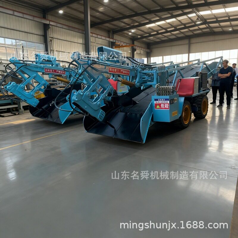 矿用刮板传送带扒渣机 履带式挖掘装载机 新款微型顶管扒渣机
