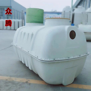 玻璃钢化粪池1.5立方 农村旱厕改造专用化粪池 玻璃钢模压化粪池