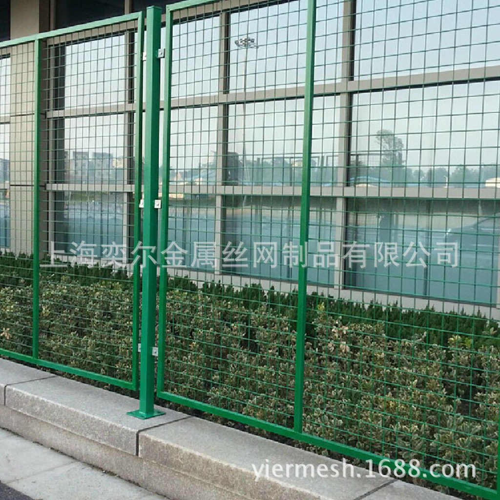 铁丝网浸塑网片网格片加粗护栏网围墙护栏围栏