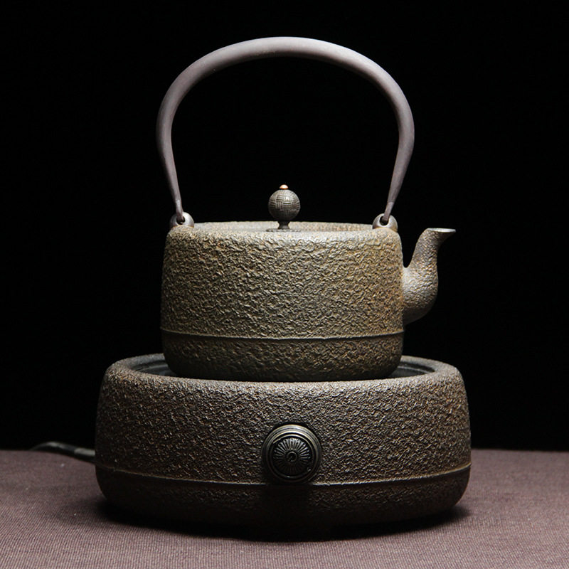 复古养生茶壶茶具套装纯手工生铁壶厂家出口日本铁壶烧水铸铁茶壶