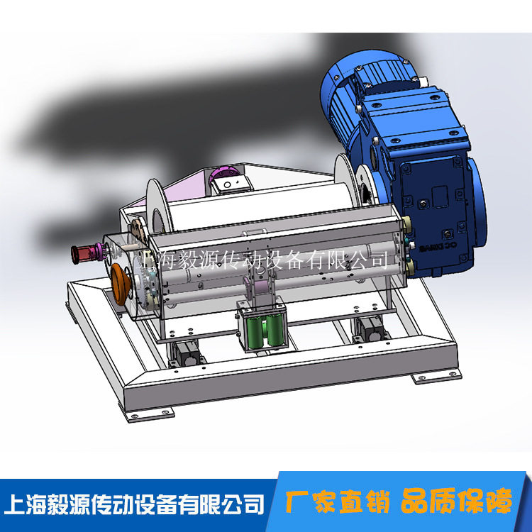 可自动排绳/缆和计米的恒张力电动绞车/绞盘按客户需求设计