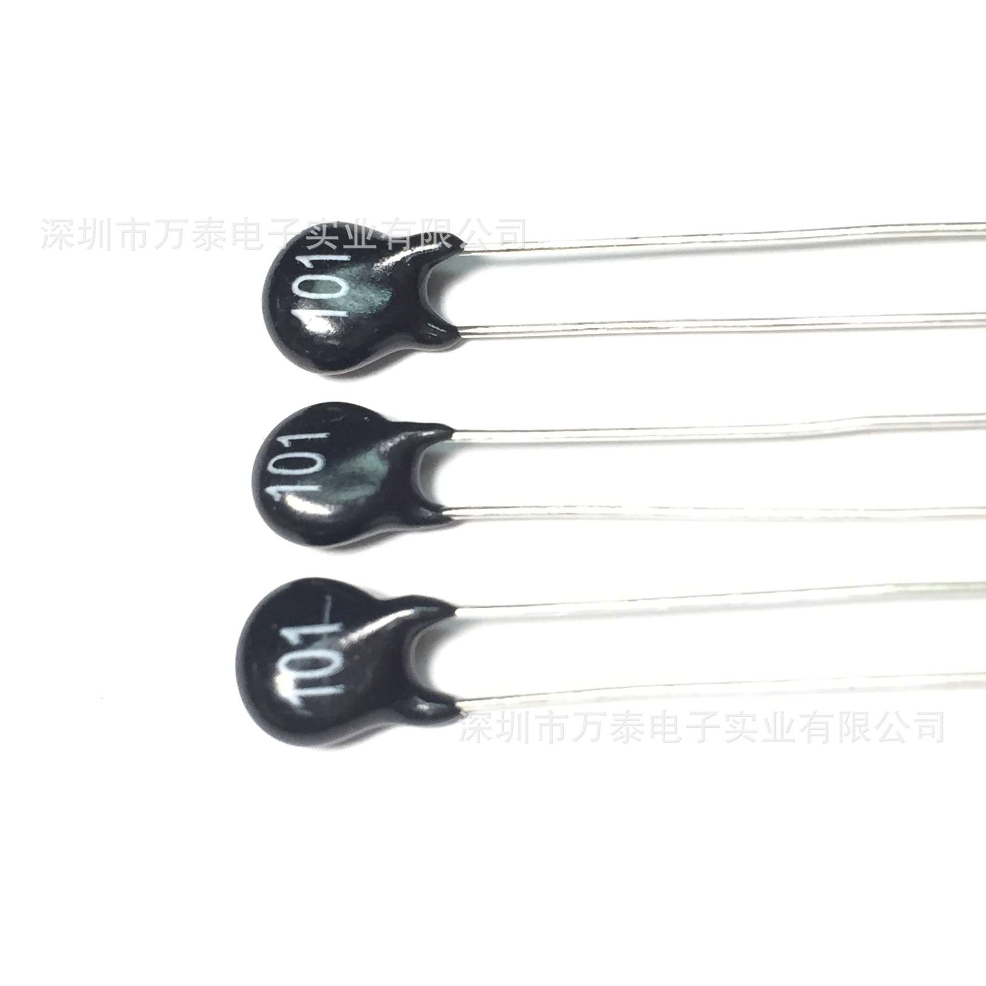 NTC热敏电阻 MF11温度传感/温度补偿型 MF11-101 100R 负温度