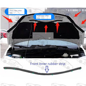 2007 2008 2009 CRV 2010 2011内外机盖密封条引擎盖缓冲胶