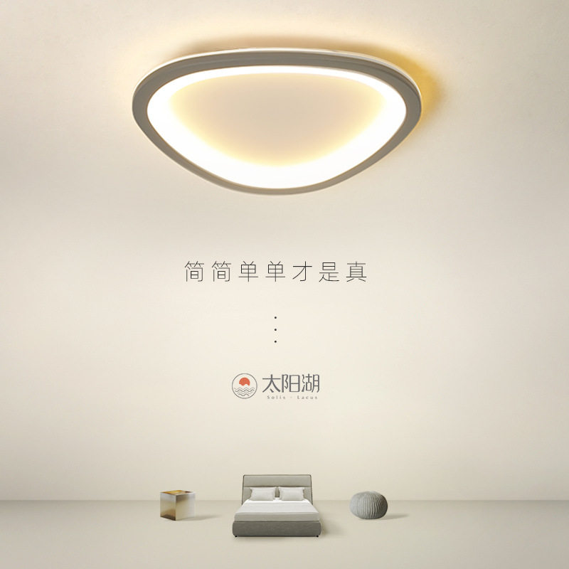 吸顶灯led卧室灯简约现代创意灯具个性家用大气房间灯书房灯调光