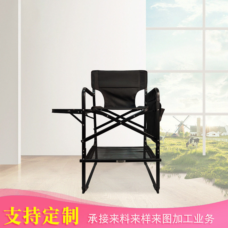 欧式折叠高脚靠背美发化妆椅