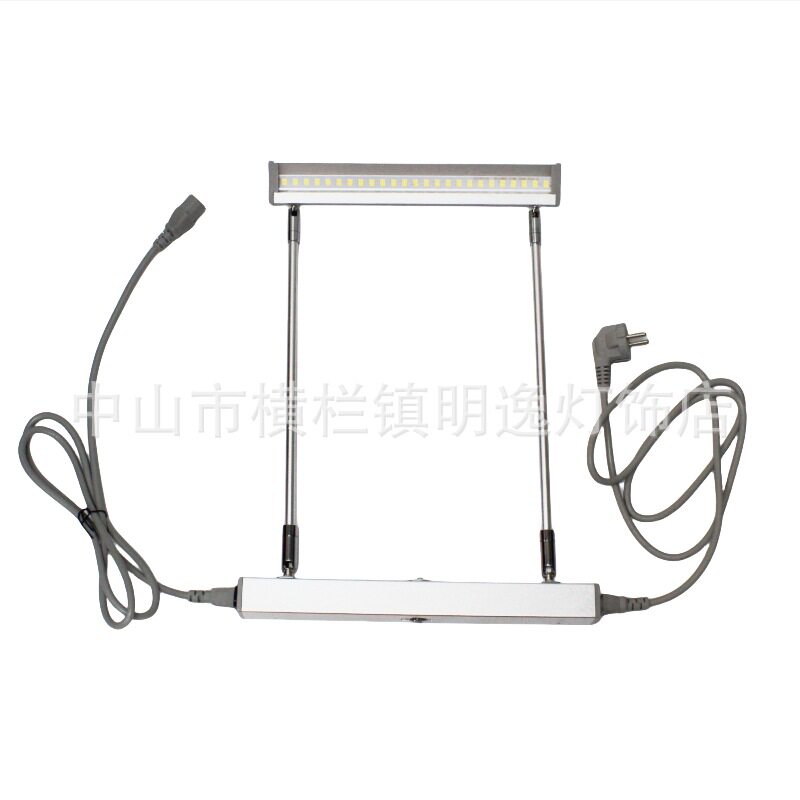 LED24W展览长臂灯具会展背景长杆灯铝画灯展会标摊射灯散光铝通灯