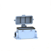 铝壳 PG21表面安装 防水外壳连接器 09300161220 H16B