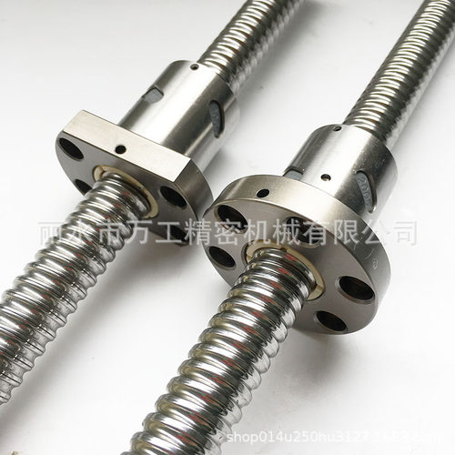 滚珠丝杆SFI2005 带4定位孔双切边 6定位孔圆法兰 SFI2005螺母