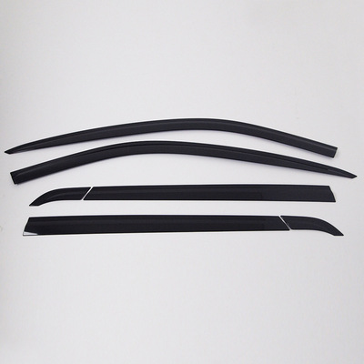 AUTO CLOVER For Palisade Smoked Door Visor 黑色晴雨挡改装