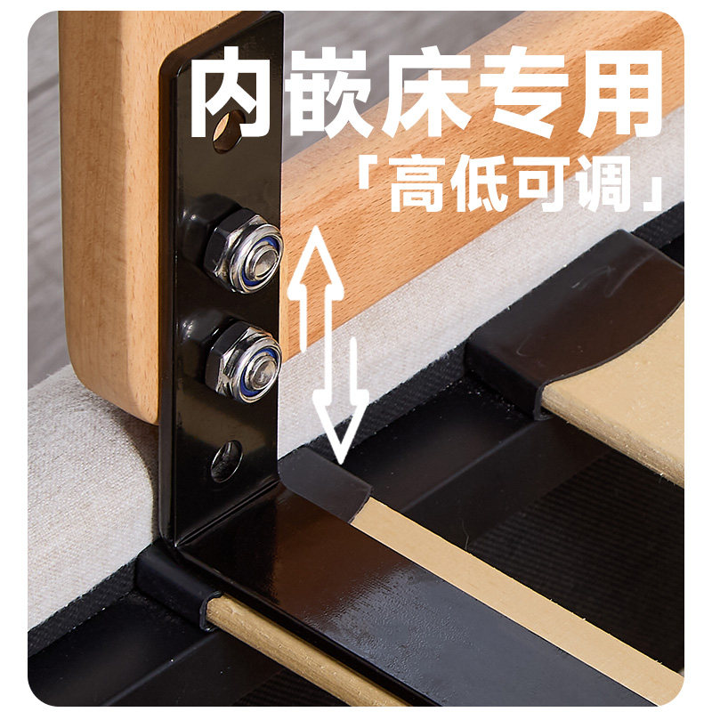 ?实木床边扶手老人起身器床上护栏栏杆老年人起床助力架内嵌