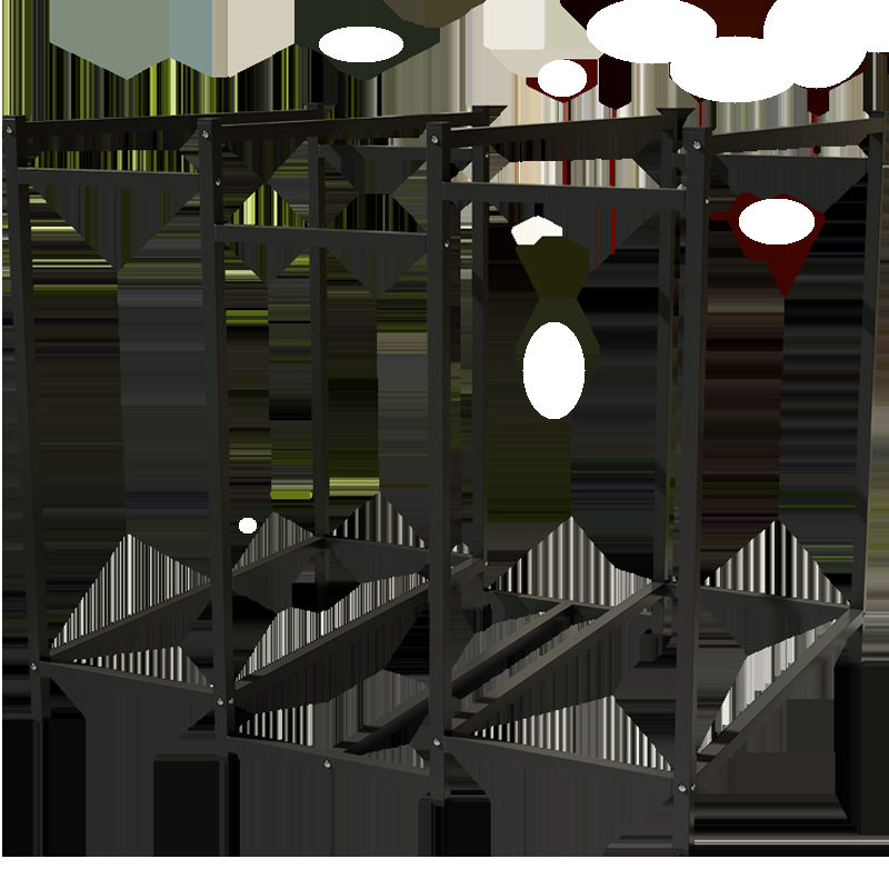 ?批发大型落地衣架户外晒被子防风露天阳台简易楼顶别墅加