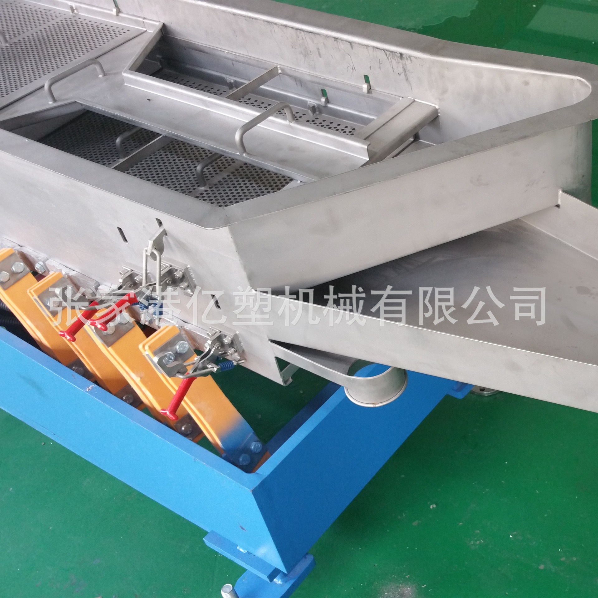 【亿塑】振动筛 不锈钢振动筛 方形振动筛 塑料辅机 粒子筛选设备