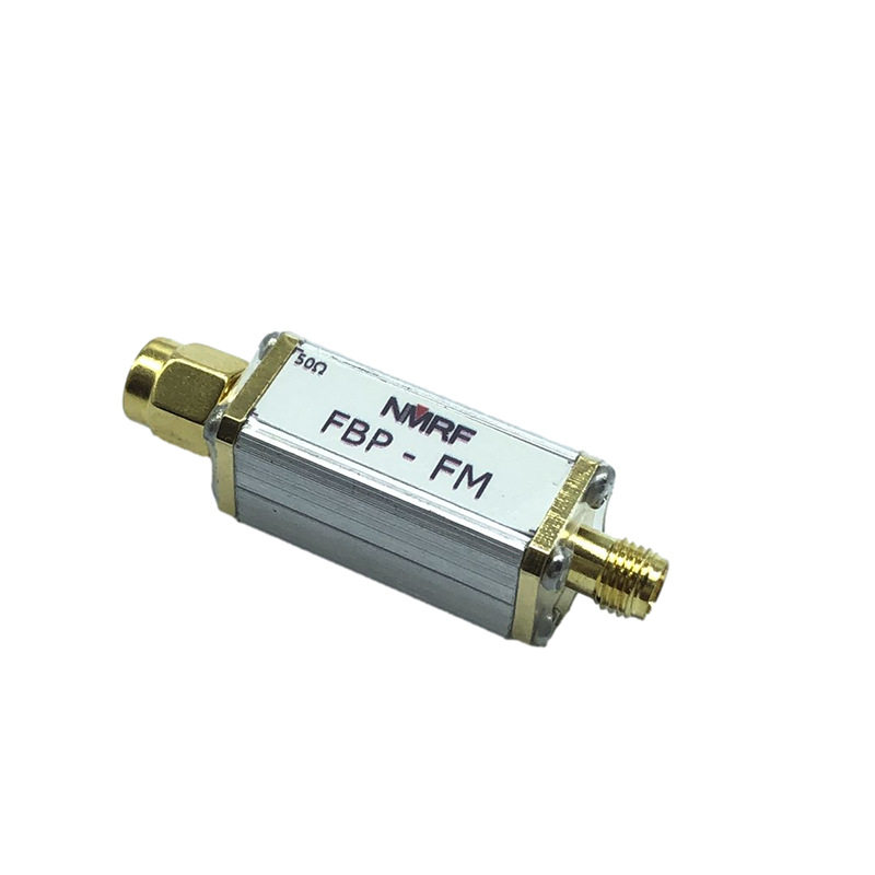 FBM 88~108MHz 带通滤波器,SMA 接口 FM 调频广播带通滤波器