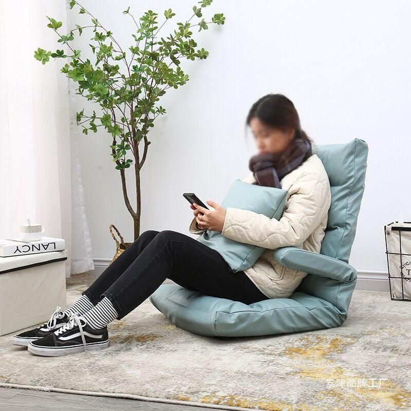 懒人沙发成人椅床上靠背宝妈护腰椅可折叠哺乳喂奶单人可调节椅子