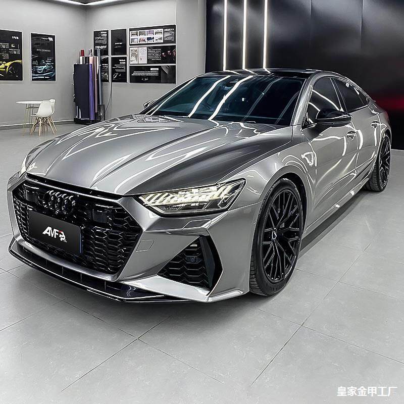 pet液态金属银改色膜GT银贴膜全车身改色膜改装车膜金属黑玫瑰