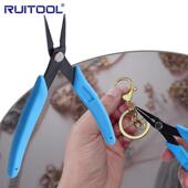 适配5寸细尖嘴钳加长嘴DIY珠宝钳串珠绕线掐丝工具手工钳子精密无