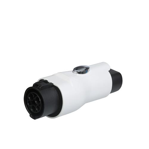 汽车充电枪转换头J1772转GBT美标桩转国标支持电子锁车南美出口车