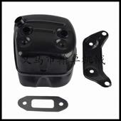 HUS365 385 372 372XP 390XP消声器排气管油锯 371 适配胡斯华纳